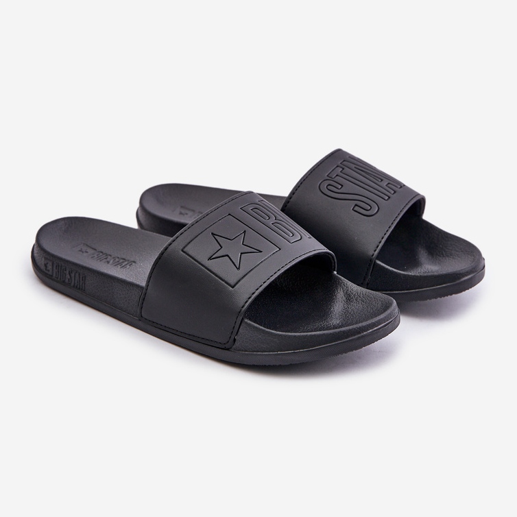 Infradito leggere da uomo con logo Big Star OO174030 Nere nero 1