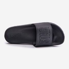Infradito leggere da uomo con logo Big Star OO174030 Nere nero 2