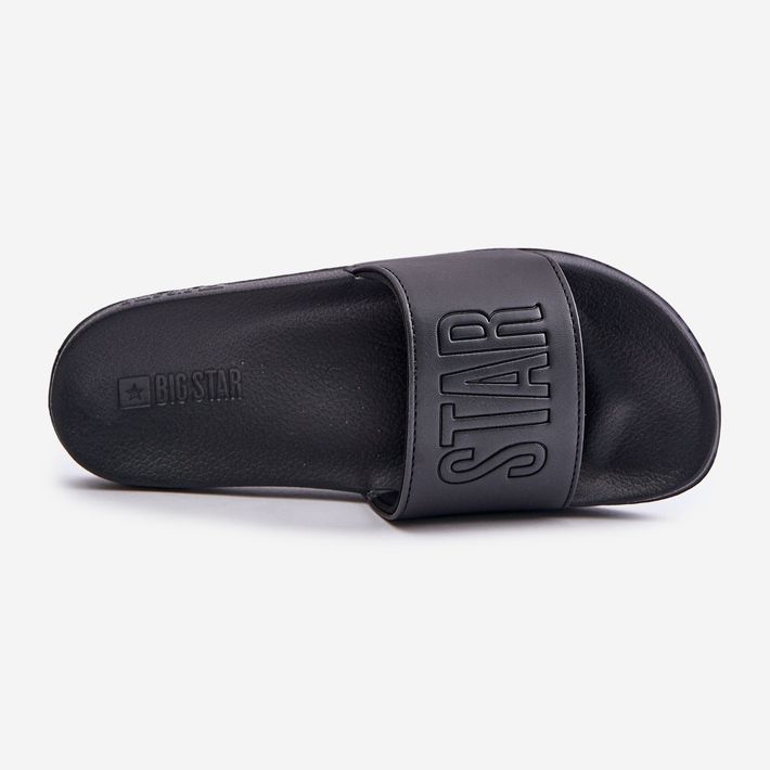 Infradito leggere da uomo con logo Big Star OO174030 Nere nero 2