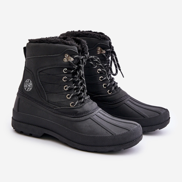 Stivali da neve da uomo Lee Cooper LCJ-24-44-2872M Neri nero 1
