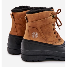 Stivali da neve da uomo Lee Cooper LCJ-24-44-2873M cammello marrone 2