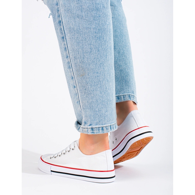 Sneakers da donna classiche bianca 1