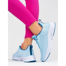 Scarpe sportive da donna DK blu 2