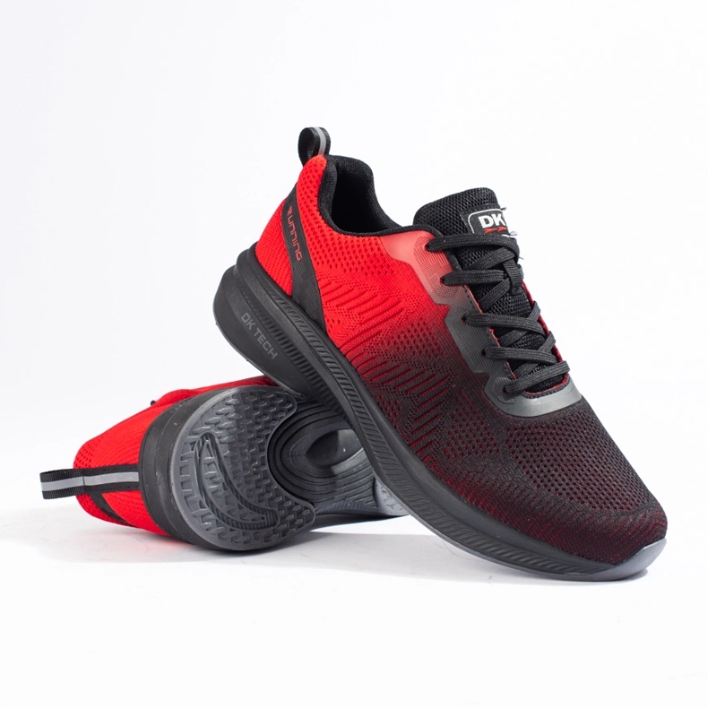 Scarpe sportive da uomo rosse DK rosso 2