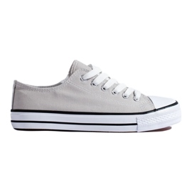 Sneaker classica grigia Shelovet grigio 1
