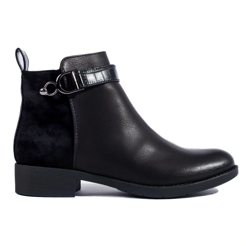 SHELOVET Stivaletti da donna classici neri nero 1