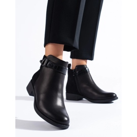 SHELOVET Stivaletti da donna classici neri nero 2