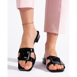 Classiche infradito da donna nere eleganti nero 1