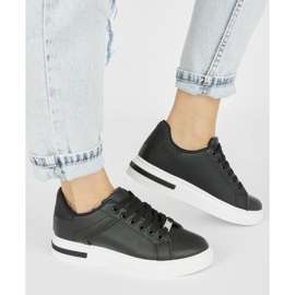 Scarpe sportive nere da donna nero 2