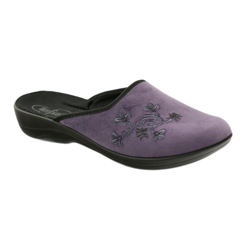 Pantofole da donna Befado pantofole 552D006 viola multicolore 1