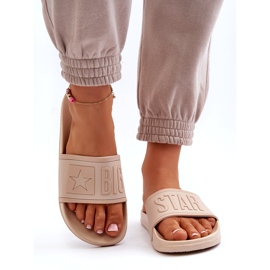 Infradito da donna Big Star NN274A645 Beige 3