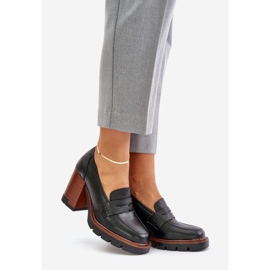 Scarpe con Tacco Alto da Donna in Eco Pelle, Nero Vinceza 58105 1