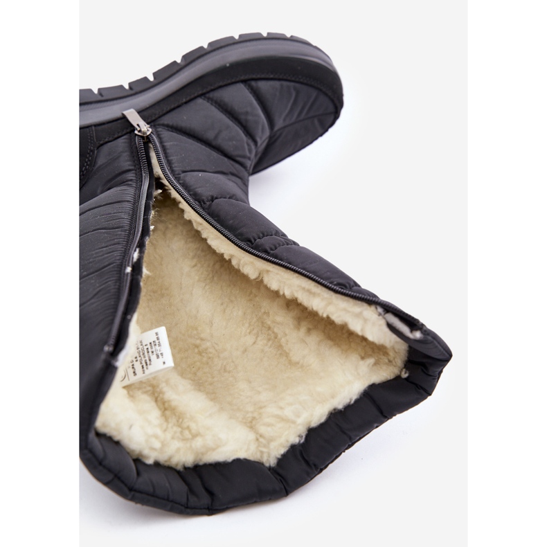 Stivali da neve da donna con decorazione Progress PROGJ-24-147 Neri nero 2