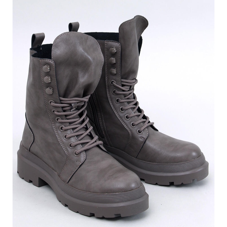 Stivaletti stringati con protezione Kinchs Grigio 1