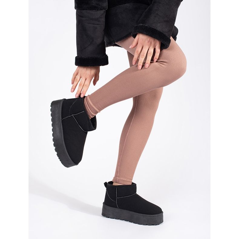 Seastar Doposci da donna con plateau neri isolanti nero 2