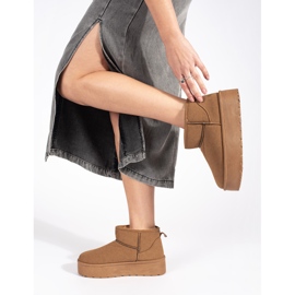 Seastar Doposci da donna isolanti beige con plateau 1
