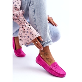 Confly Mocassini da Donna in Eco-camoscio, Rosa 2