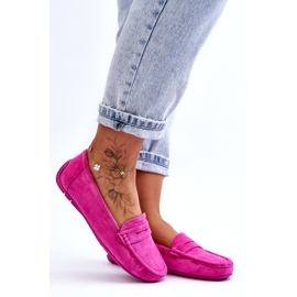 Confly Mocassini da Donna in Eco-camoscio, Rosa 3