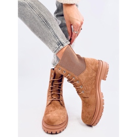 Stivali stringati Vecna ​​Khaki marrone 1