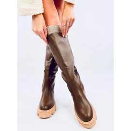 Stivali robusti Hewes verde militare 1