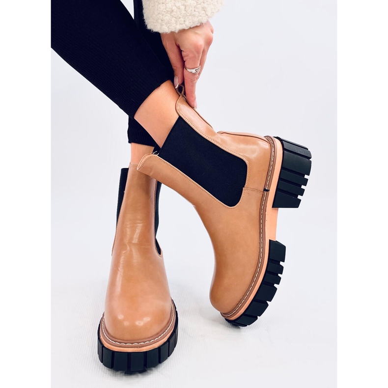Stivaletti Chelsea da donna Bella LT.KHAKI marrone 1