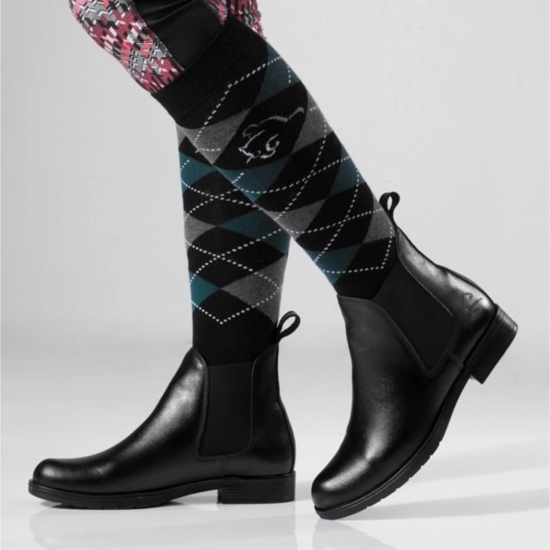 Rusttler Stivaletti Chelsea da donna in pelle Karo Rustler da donna nero 2