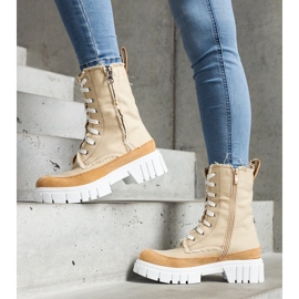 Stivali Crispiero isolanti beige 1