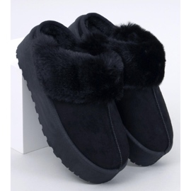 Allod Ciabatte da neve con plateau nere nero 1
