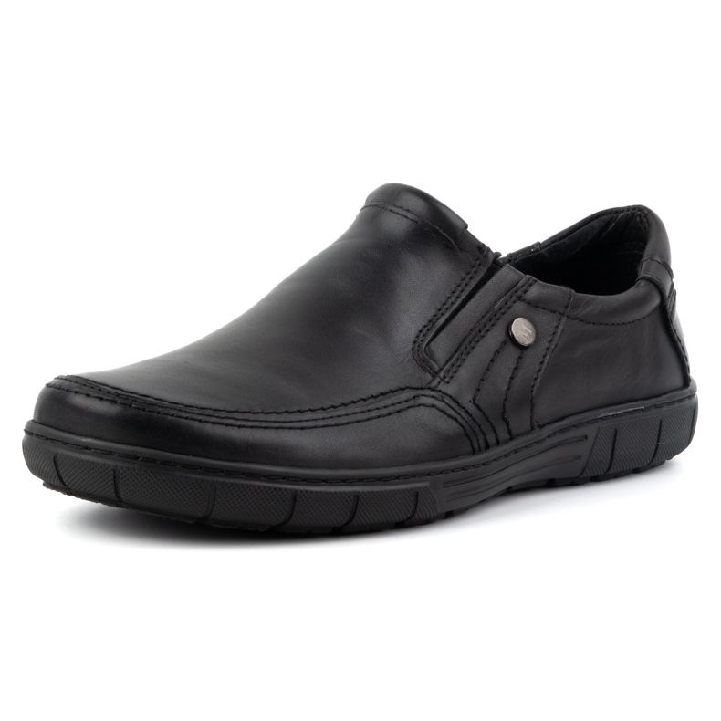 Olivier Scarpe da uomo in pelle 790MP nere nero 1