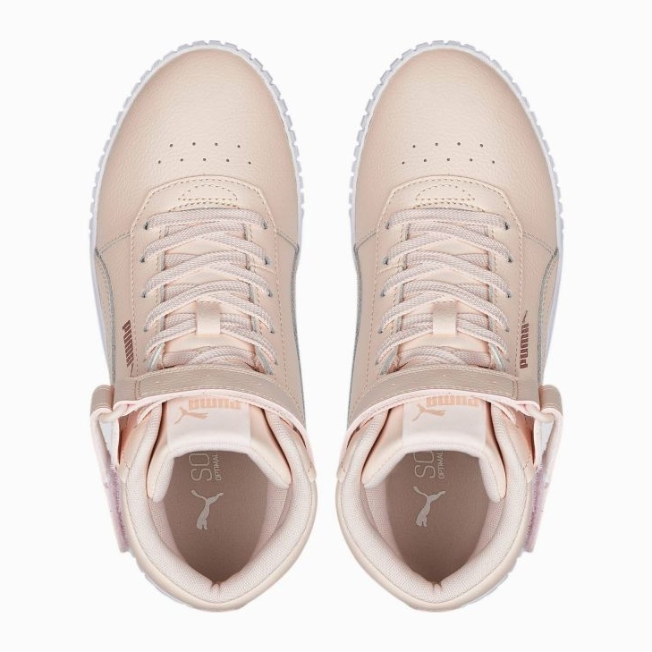 Scarpe Puma Carina 2.0 Mid 385851-03 rosa 1