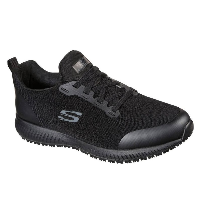 Scarpe Skechers Work Relaxed Fit Squad Sr Myton 200051EC-BLK nero 1