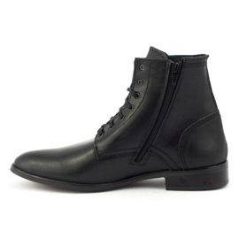 Olivier Stivaletti Chelsea in pelle da uomo, non isolati, 287 Nero 1