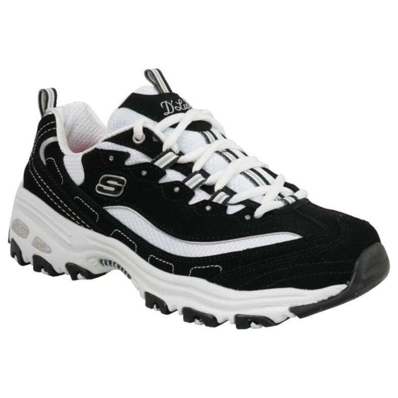 Scarpe Skechers D'Lites Biggest Fan 11930-BKW nero 1