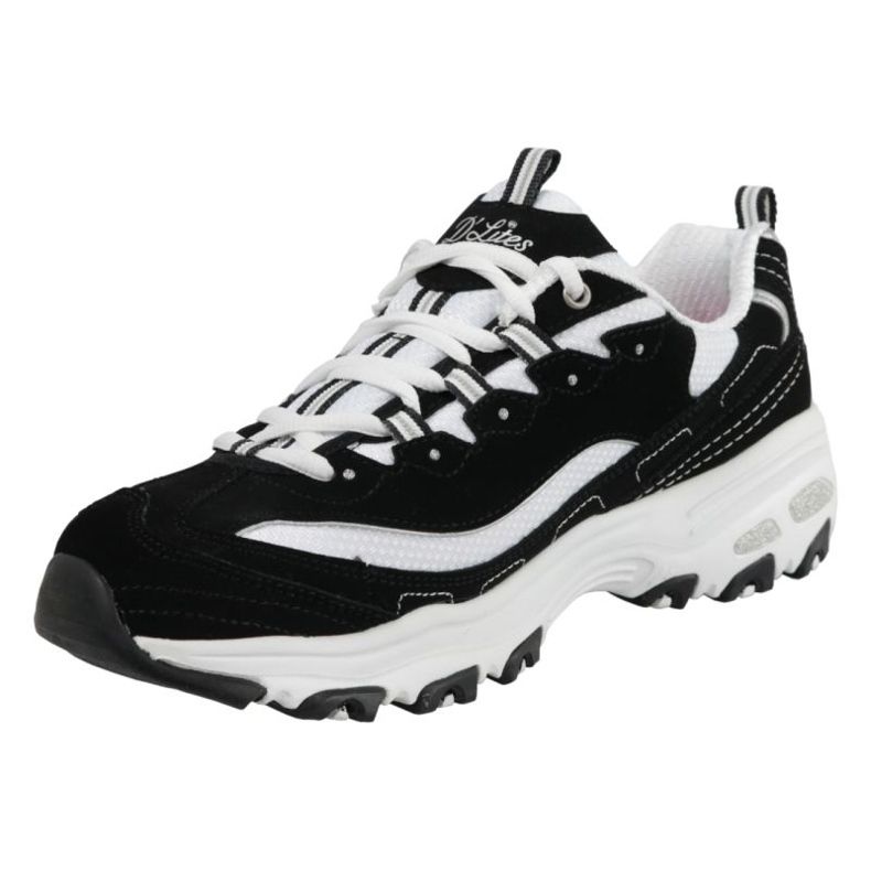 Scarpe Skechers D'Lites Biggest Fan 11930-BKW nero 2