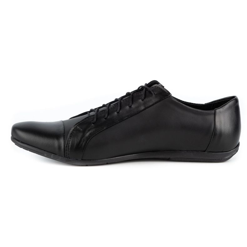 Polbut Scarpe eleganti da uomo per jeans C23 nere nero 2