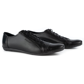 Polbut Scarpe eleganti da uomo per jeans C23 nere nero 3