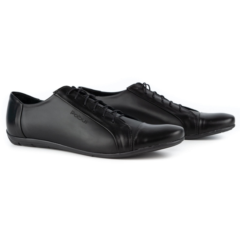 Polbut Scarpe eleganti da uomo per jeans C23 nere nero 3