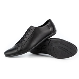 Polbut Scarpe eleganti da uomo per jeans C23 nere nero 4