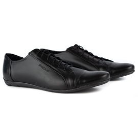 Polbut Scarpe eleganti da uomo per jeans C23 nere nero 7