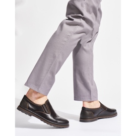 Scarpe da uomo marrone scuro 2