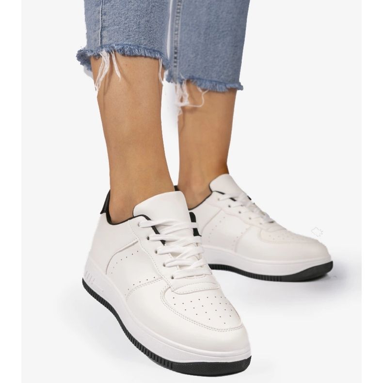 Sneakers classiche BL3619-SP bianche e nere bianca nero 2