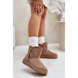 Stivali da neve da donna Big Star OO274A165 Beige 2