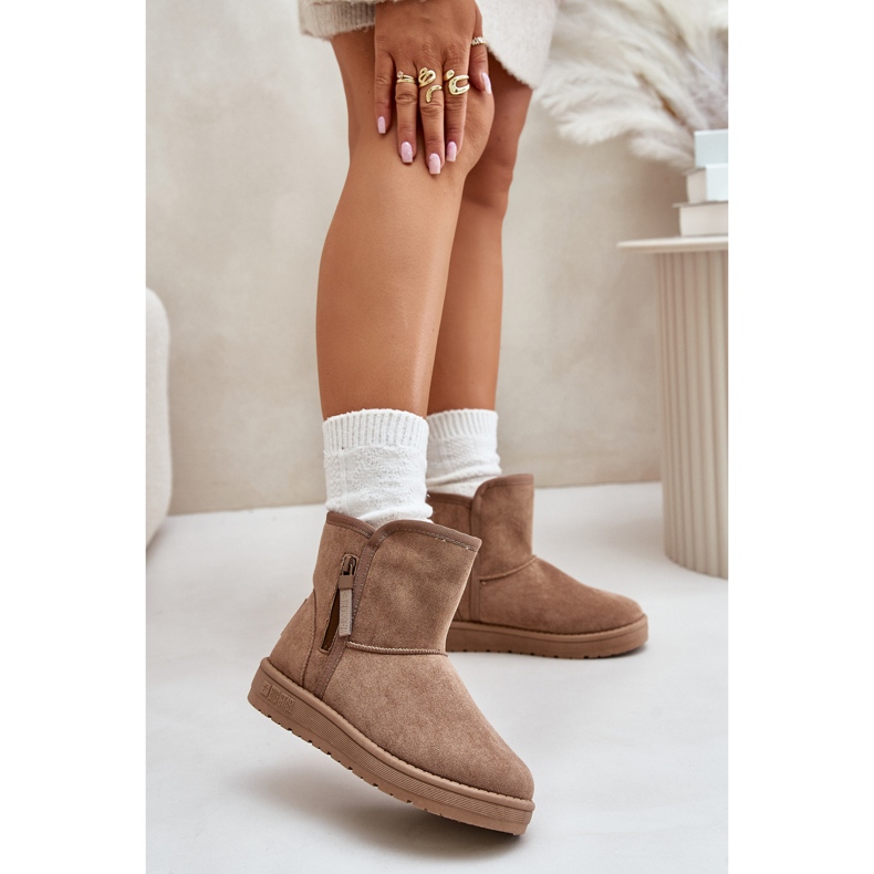 Stivali da neve da donna Big Star OO274A165 Beige 2