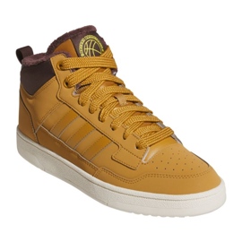 Scarpe Adidas Rapid Court Mid Winterized JR0171 giallo 1