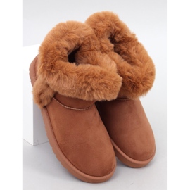 Stivali corti Emus con pelliccia Sissoi Camel marrone 1