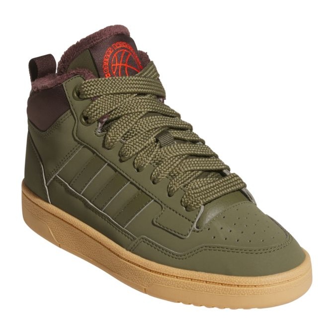 Scarpe Adidas Rapid Court Mid invernali JR2813 verde 1