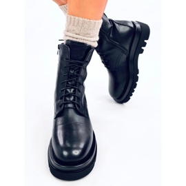 Stivali a suola alta West Black nero 1