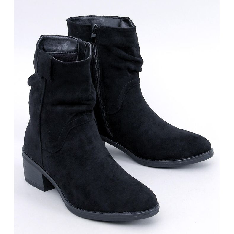 Raney Stivaletti bassi in camoscio nero 1