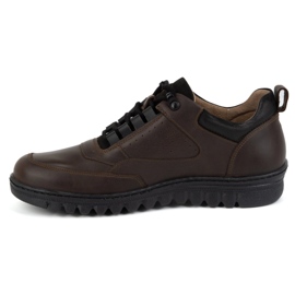 WASAK Scarpe casual in pelle da uomo 0228W marrone 1