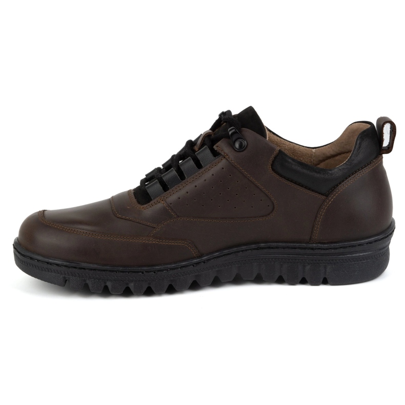 WASAK Scarpe casual in pelle da uomo 0228W marrone 1